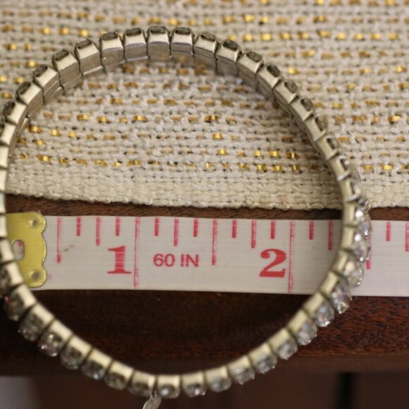 Kirks Folly AB Rhinestone Stretch Bracelet - Picture 4 of 4